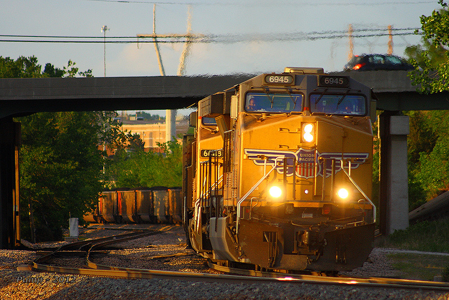 Southbound UP Loaded Coal Train